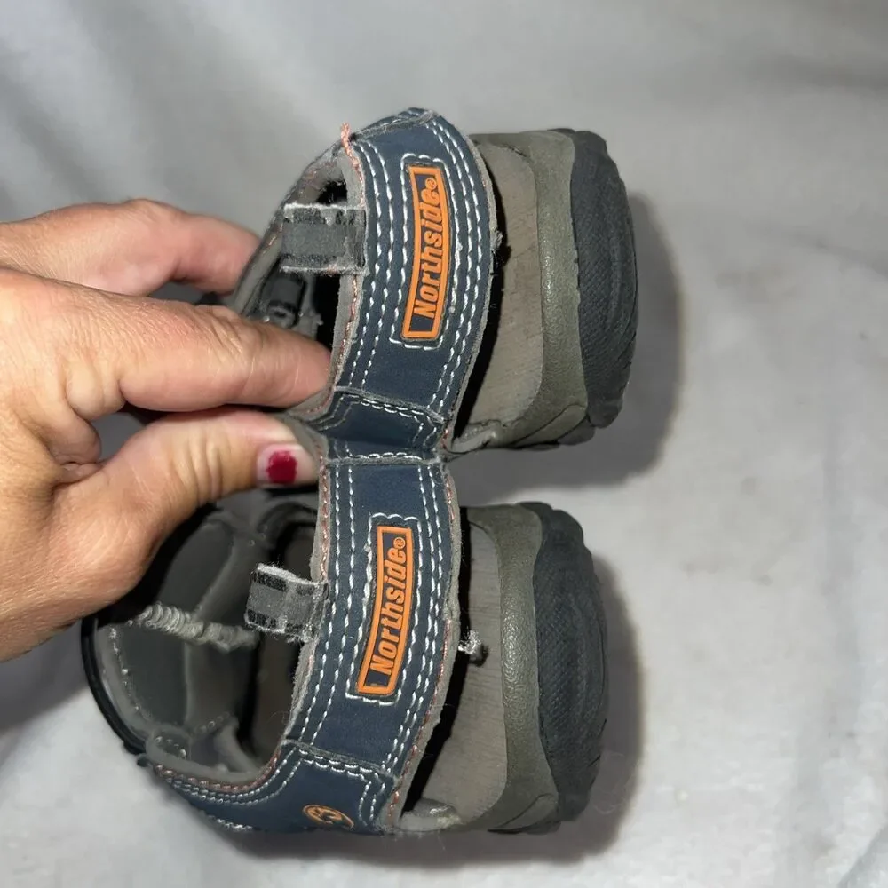 Water Shoes Northside Sandles Shoe Bungee Cord Kids 13 Unisex Gray Beach Hiking